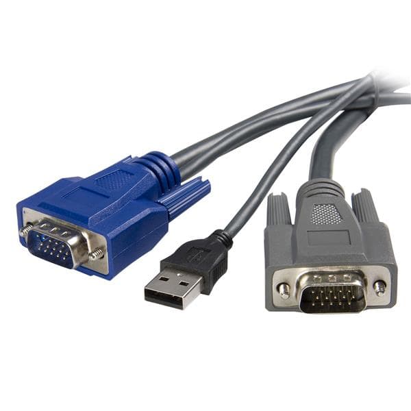 StarTech.com StarTech.com 1.5m Ultra-Thin USB VGA 2-in-1 KVM Cable 2902548