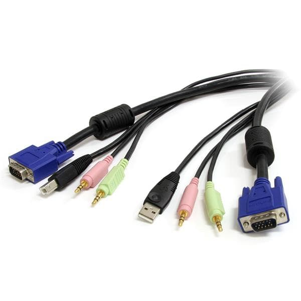 StarTech.com StarTech.com 3m 4-in-1 USB VGA KVM Cable w/ Audio 2902565