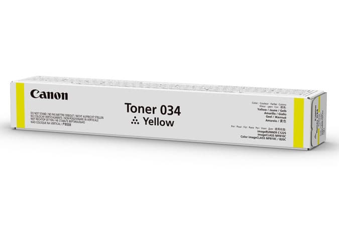 CANON CANON CART034Y YELLOW TONER FOR MF810CDN 2987496