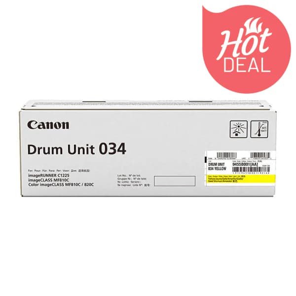 CANON CANON CART034YD YELLOW DRUM FOR MF810CDN 2987497