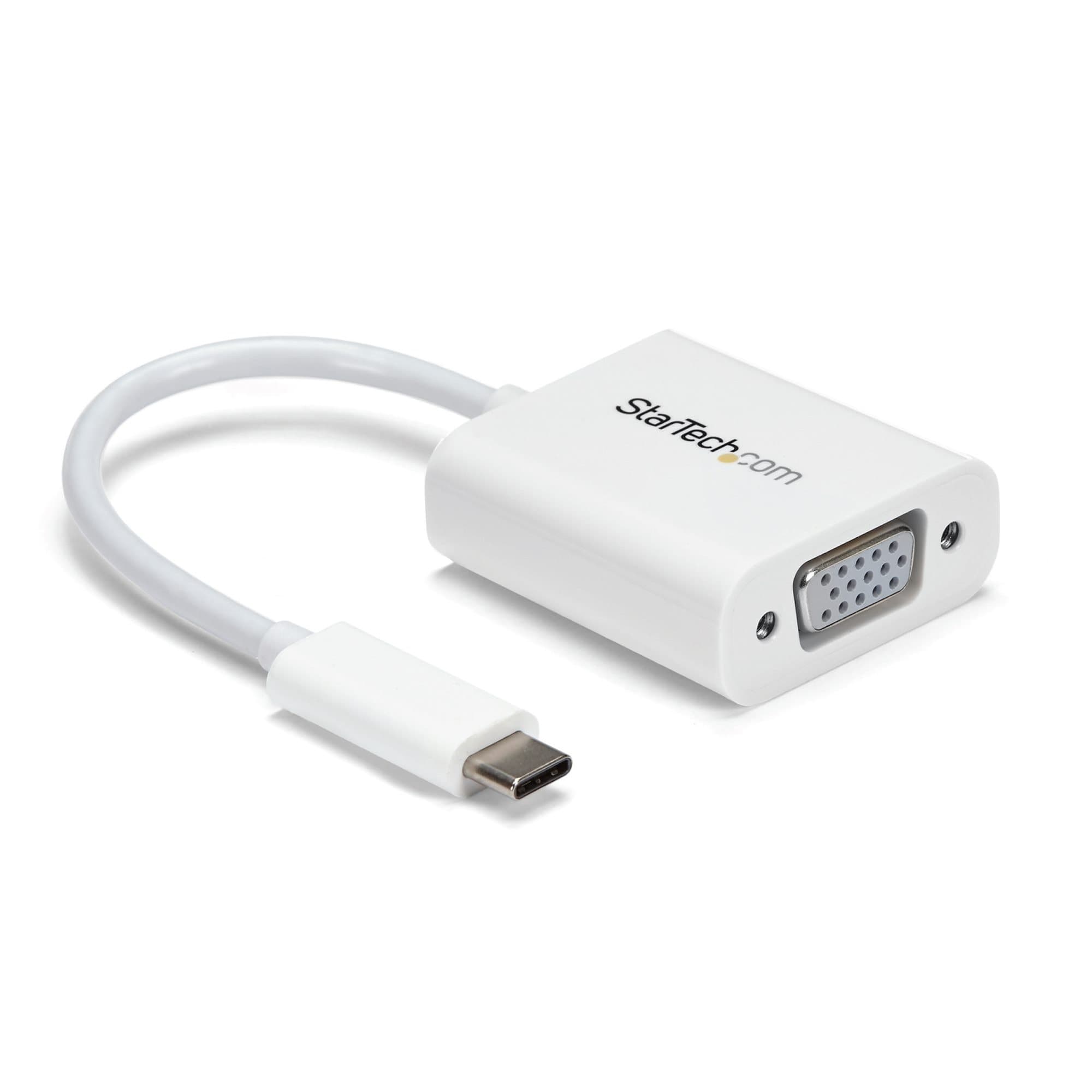 StarTech.com StarTech.com USB-C to VGA Adapter - White 3002944