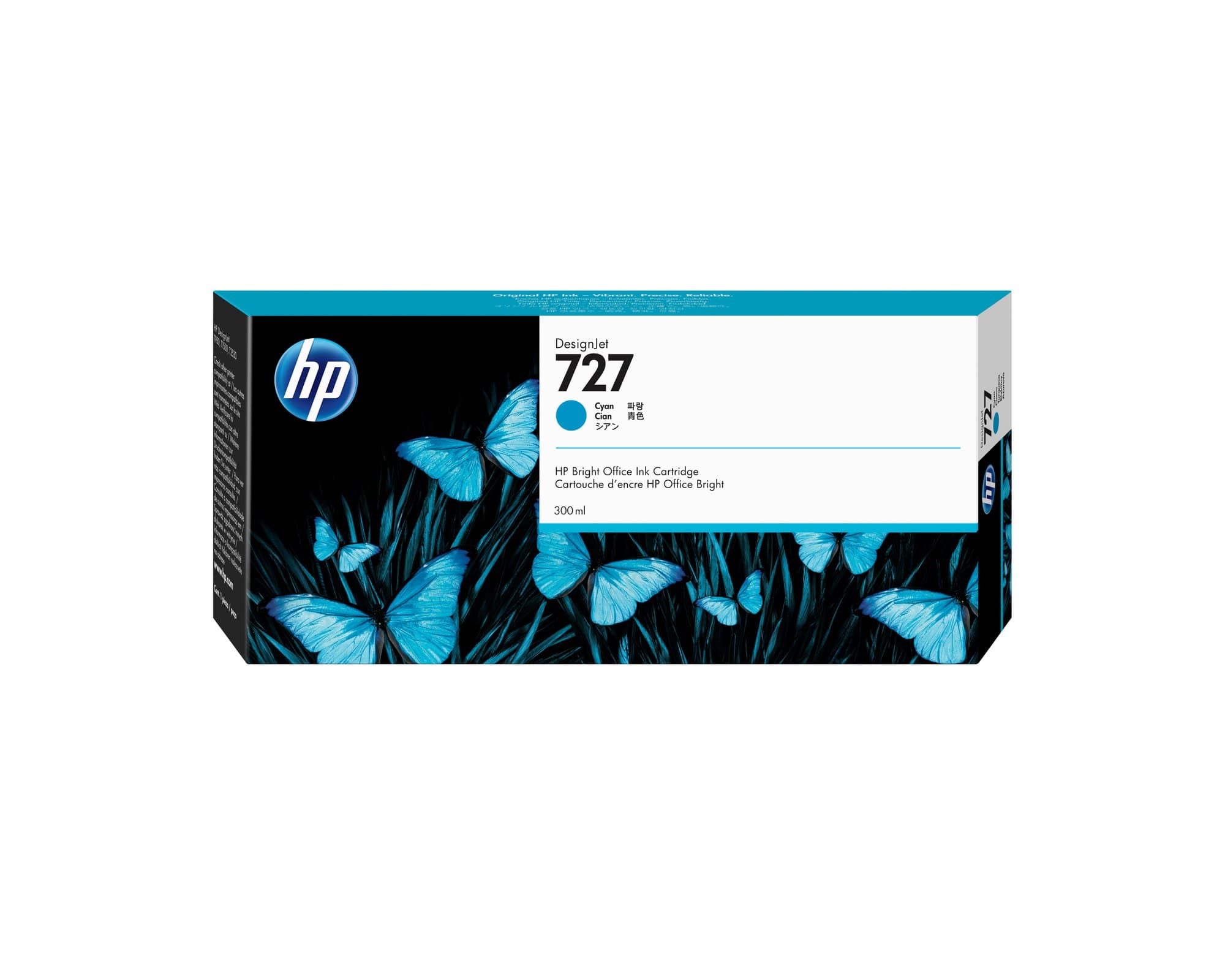 HP HP INK CARTRIDGE No 727 Cyan 300ml 3084181