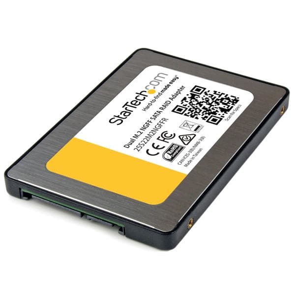 StarTech.com StarTech.com Dual M.2 NGFF SATA Adapter with RAID 3153187