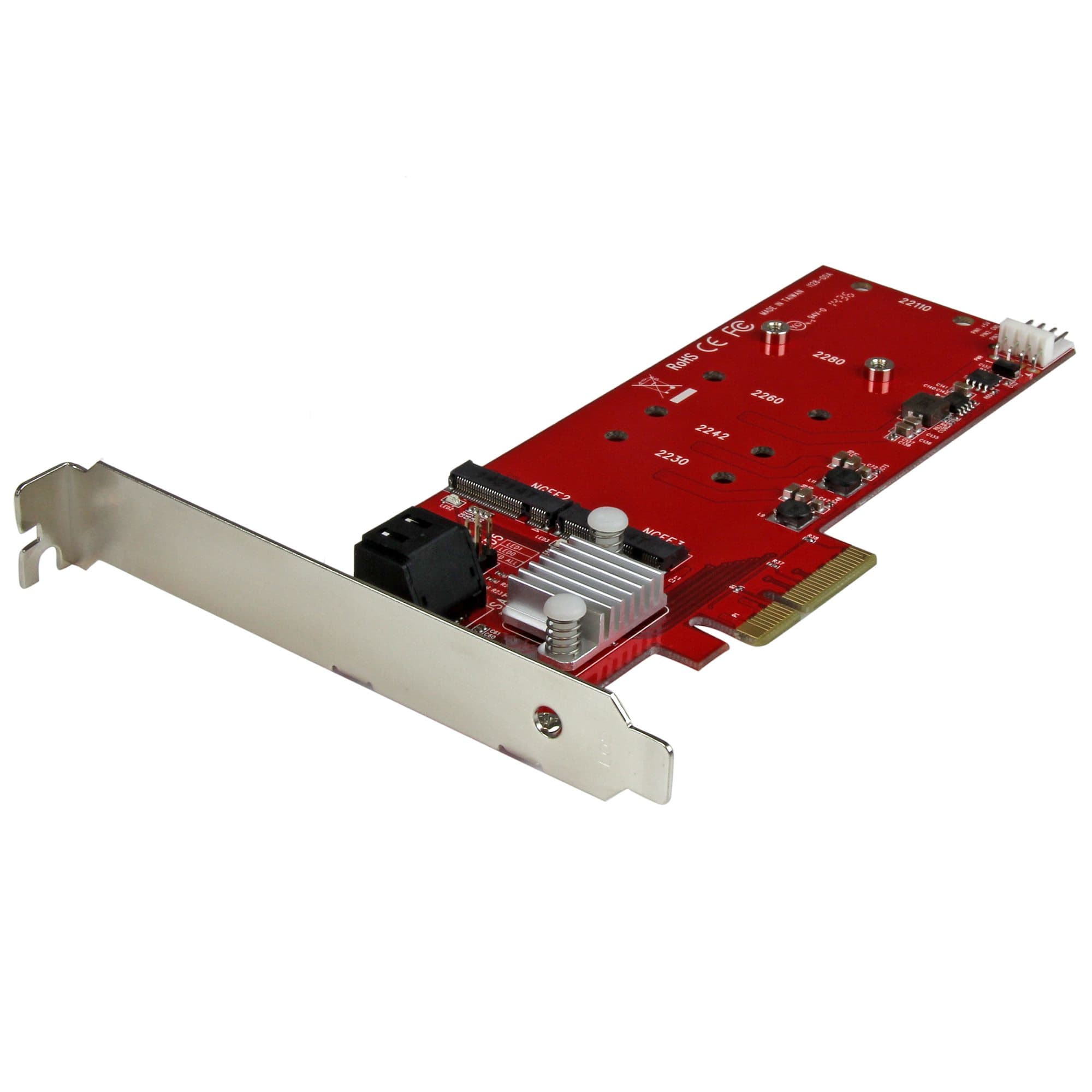 StarTech.com StarTech.com M.2 RAID CONTROLLER CARD + 2X SATA PORTS 3236309