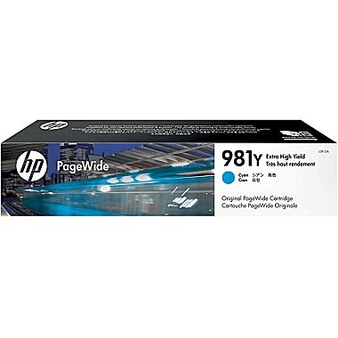 HP HP 981Y EXTRA HIGH YIELD CYAN PAGEWIDE 3254163