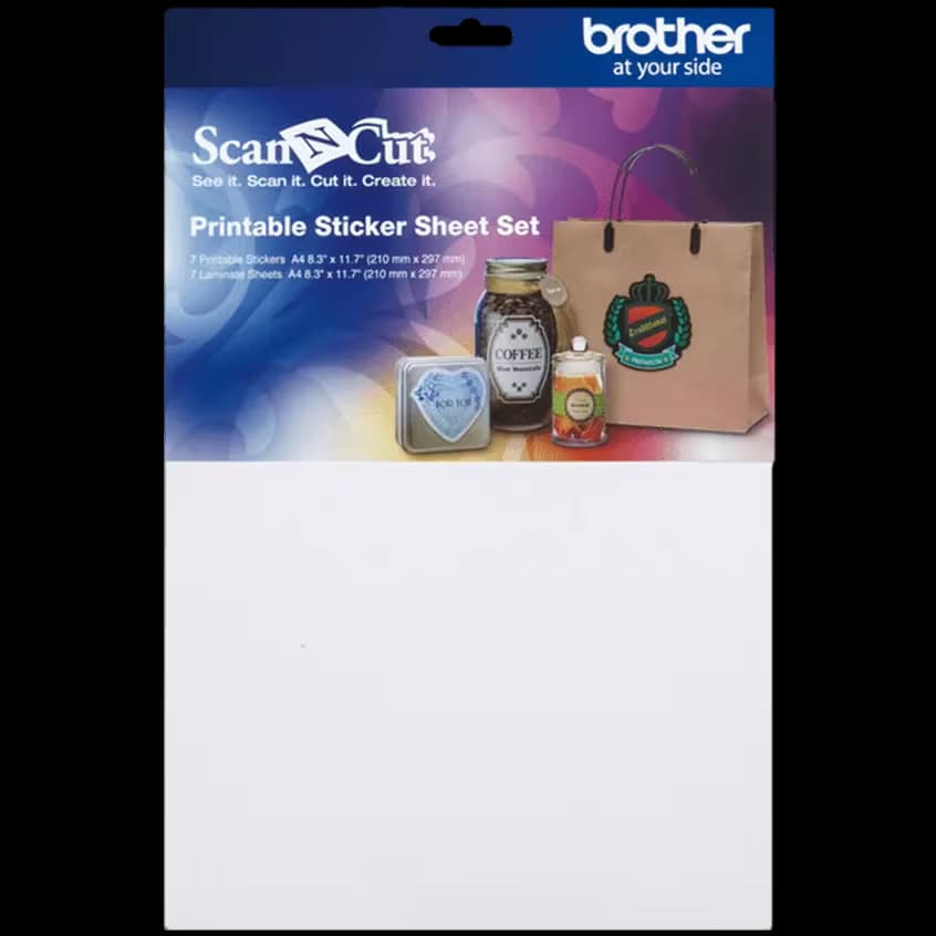 BROTHER BROTHER FABRIC SCANNCUT PRINT STICKER SET 3539361