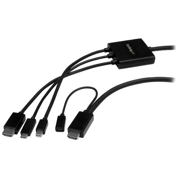 StarTech.com StarTech.com 6ft USB-C HDMI or mDP to HDMI Adapter 3572146