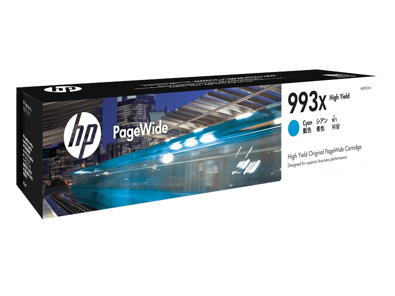 HP HP 993X Cyan Original PageWide Cartridge 3687328