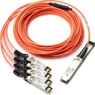 Hewlett Packard Enterprise Hewlett Packard Enterprise HPE BLADESYSTEM C-CLASS QSFP+ TO 4X10G S 3704456