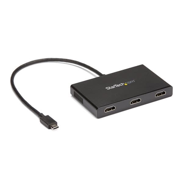 StarTech.com StarTech.com USB C to HDMI Splitter - 3-Port MST Hub 4017378
