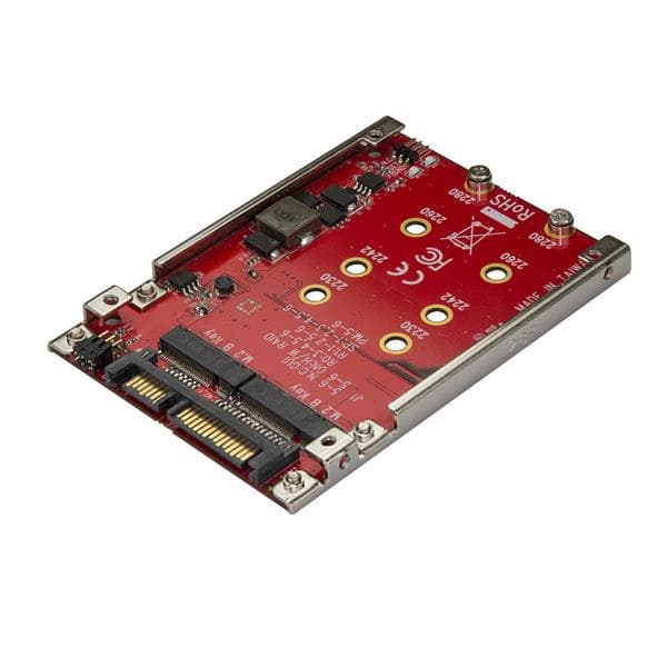 StarTech.com StarTech.com Dual-Slot M.2 to SATA Adapter - RAID 4017379