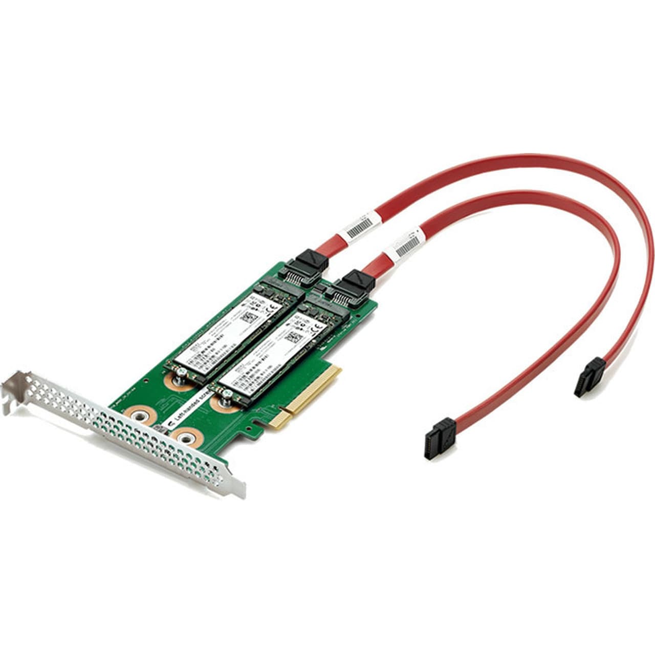 Hewlett Packard Enterprise Hewlett Packard Enterprise HPE Universal SATA AIC HHHL M.2 SSD Kit 4086697