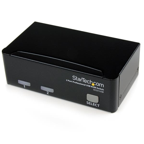 StarTech.com StarTech.com 2 PORT USB KVM SWITCH KIT WITH CABLES 4148686