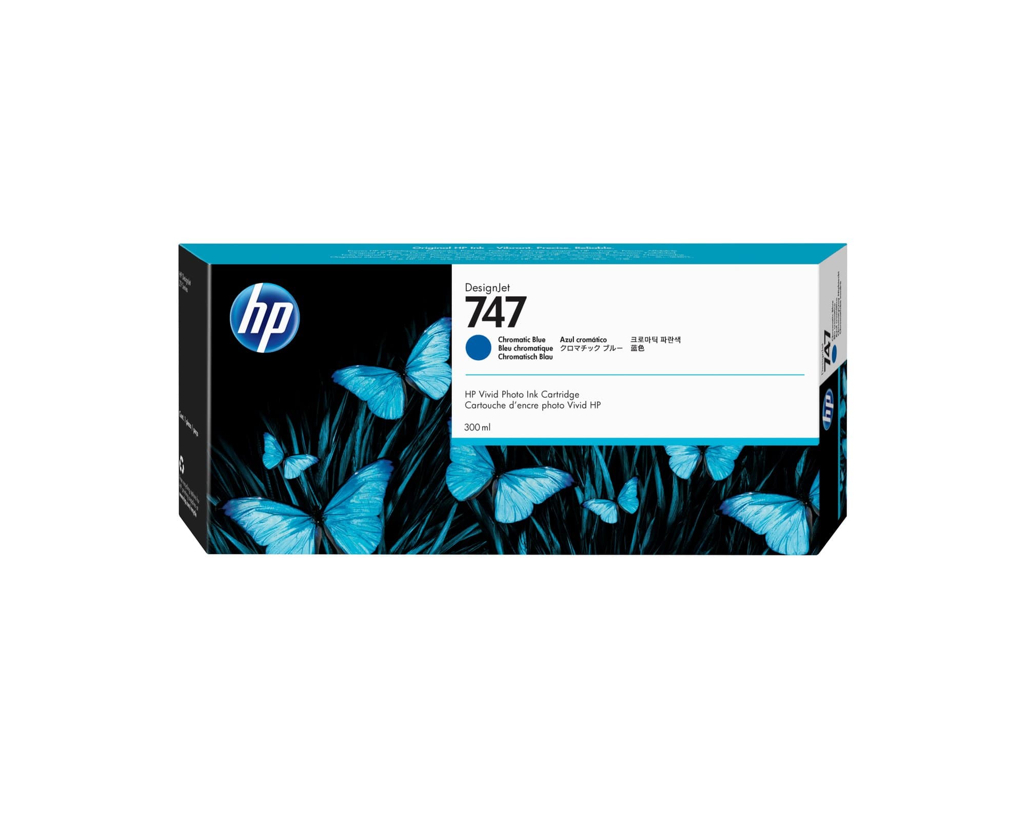 HP HP 747 300-ml Chromatic Blue 4196380