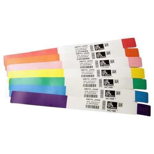 ZEBRA ZEBRA Wristband Polypropylene 1x10in (25.4x2 4213794