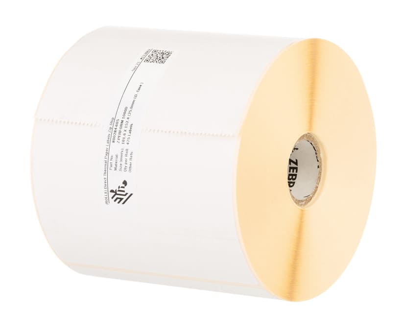 ZEBRA ZEBRA LABEL PAPER 4X6IN (101.6X152.4MM) DT 4255019