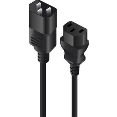 ALOGIC ALOGIC 1M IEC C13 TO C14 PWR EXT CORD MTOF BLK 4274788