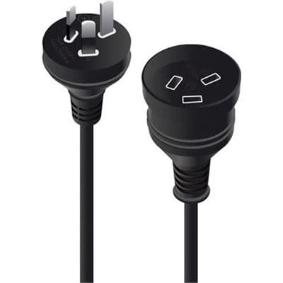 ALOGIC ALOGIC 10MAUS 3PIN MAINS PWR EXT CABLE WHT MTOF 4274808
