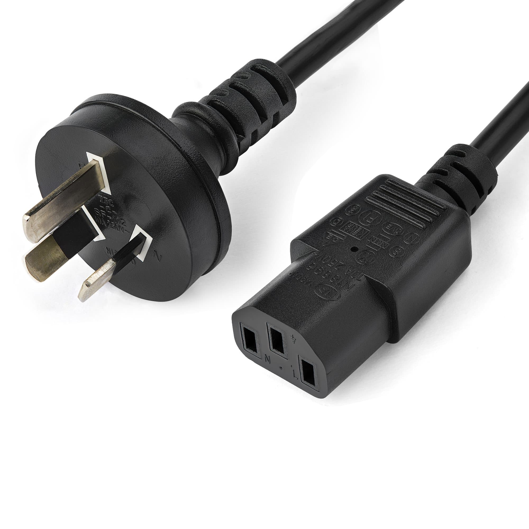 StarTech.com StarTech.com 2M POWER SUPPLY CORD AS/NZS 3112 TO C13 4283500