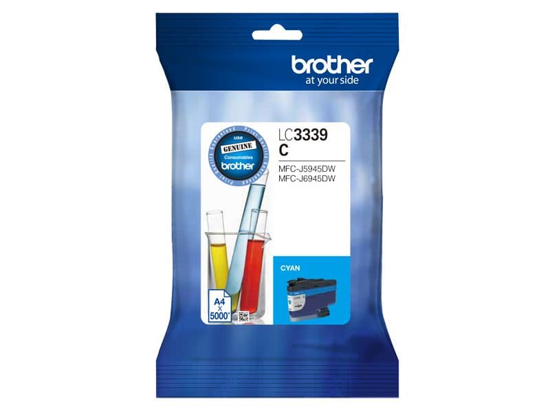 BROTHER BROTHER LC3339XLC XXL CYAN HIGH YIELD INK CART 4313048