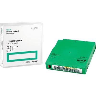Hewlett Packard Enterprise Hewlett Packard Enterprise HPE LTO-8 30TB RW Non Cust Lbl 20 Crtg 4360682