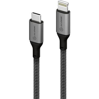 ALOGIC ALOGIC USB-C TO LIGHTNING CABLE 1.5M SPACE GREY 4442303
