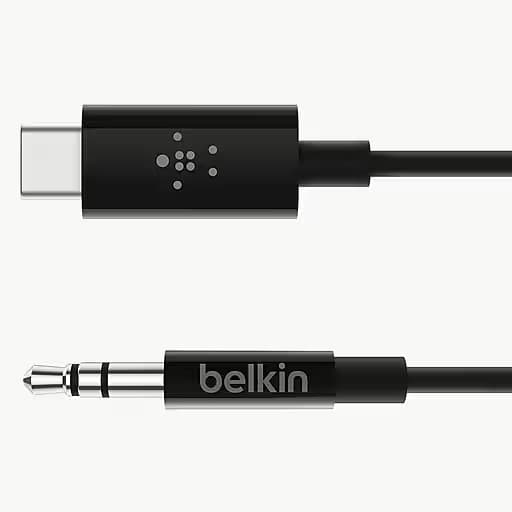 BELKIN BELKIN USB-C TO 3.5 MM AUDIO CABLE 3 BLK 4490276