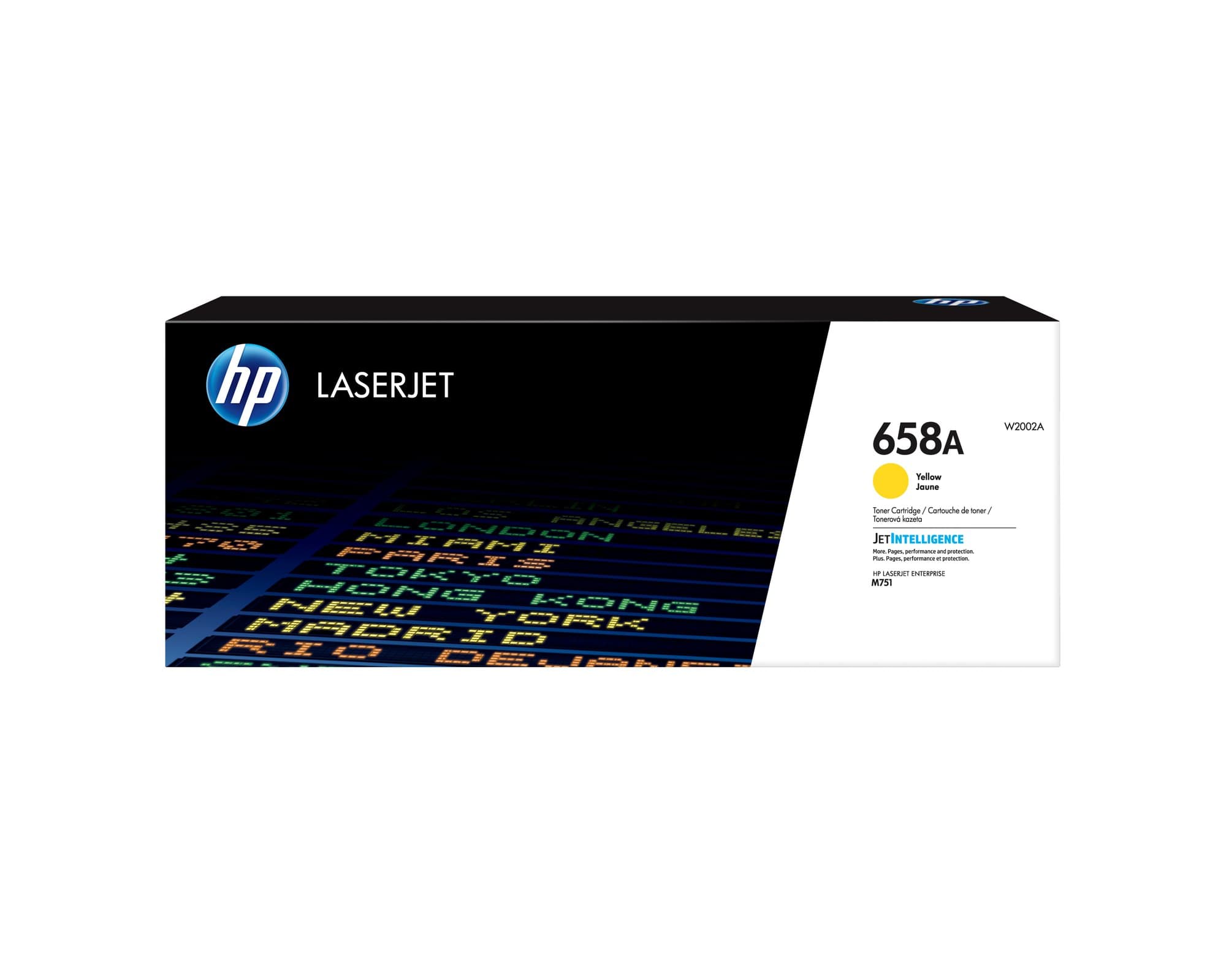 HP HP 658A Yellow LaserJet Toner Cartridge 4490834