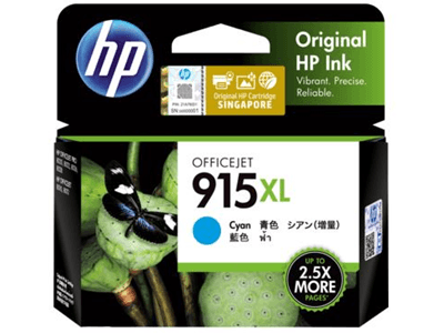 HP HP 915XL Cyan Original Ink Cartridge 4491936