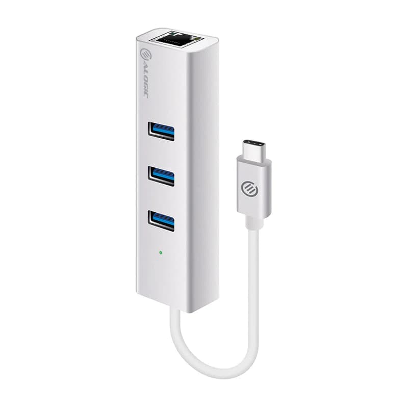 ALOGIC ALOGIC USB-C TO GIGABIT & 3 PORT USB HUB 4504966