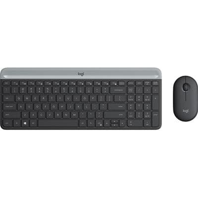 LOGITECH LOGITECH MK470 SLIM WIRELESS COMBO - BLACK 4509927