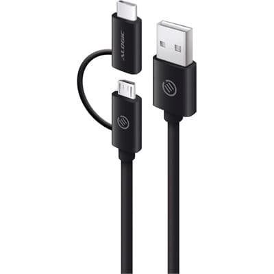 ALOGIC ALOGIC 1M USB2.0 TO USB-C & MICRO-B CABLE MTOM 4518503
