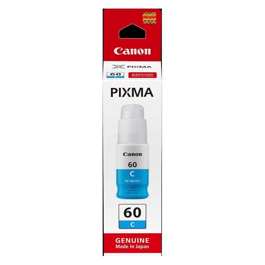 CANON CANON GI-60 PIXMA MegaTank INK BOTTLE - CYAN 4525729