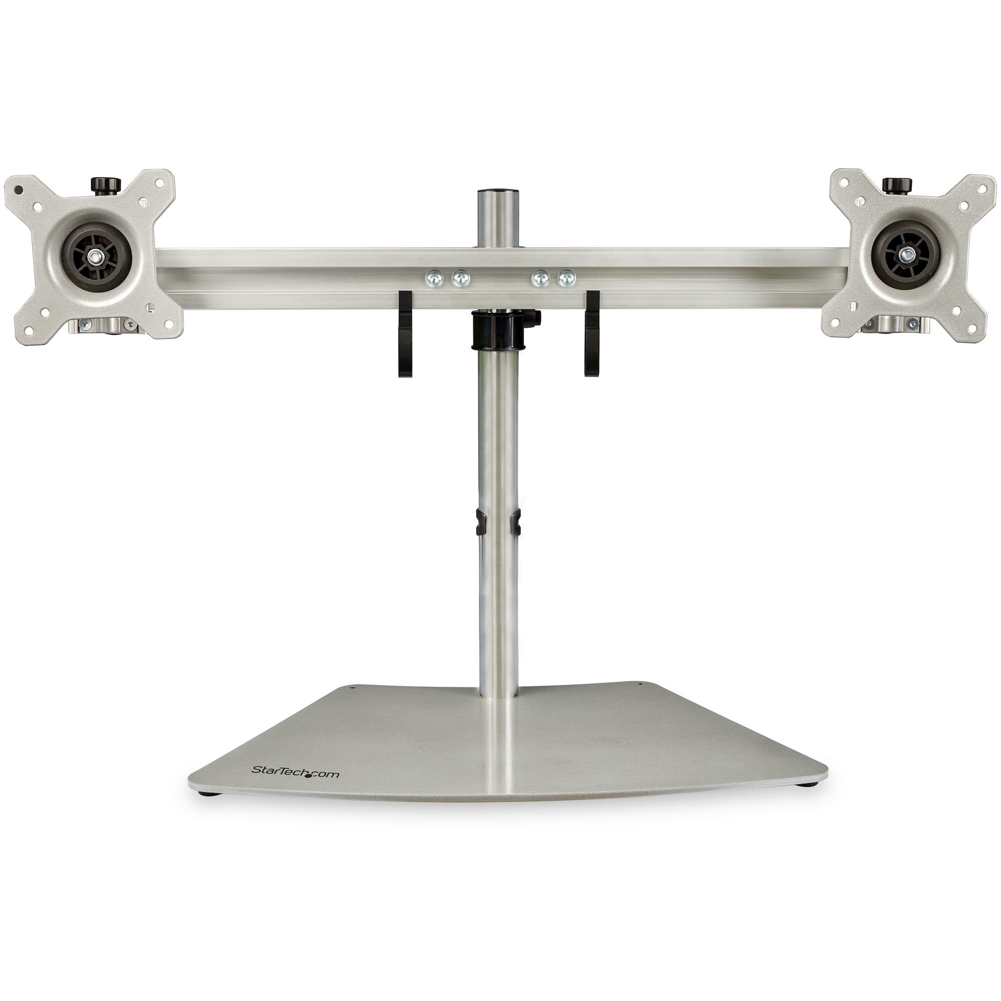 StarTech.com StarTech.com Dual-Monitor Stand - Horizontal - Silver 4545047