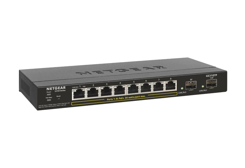 NETGEAR NETGEAR GS310TP S350 SERIES 8-PORT GBPOE+ SWITCH 4632205