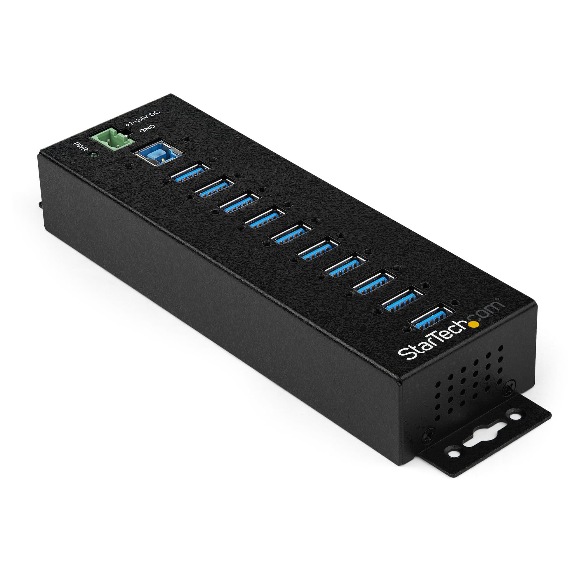 StarTech.com StarTech.com USB 3.0 Hub - 10pt Indst. w/ Pwr Adtpr 4633991