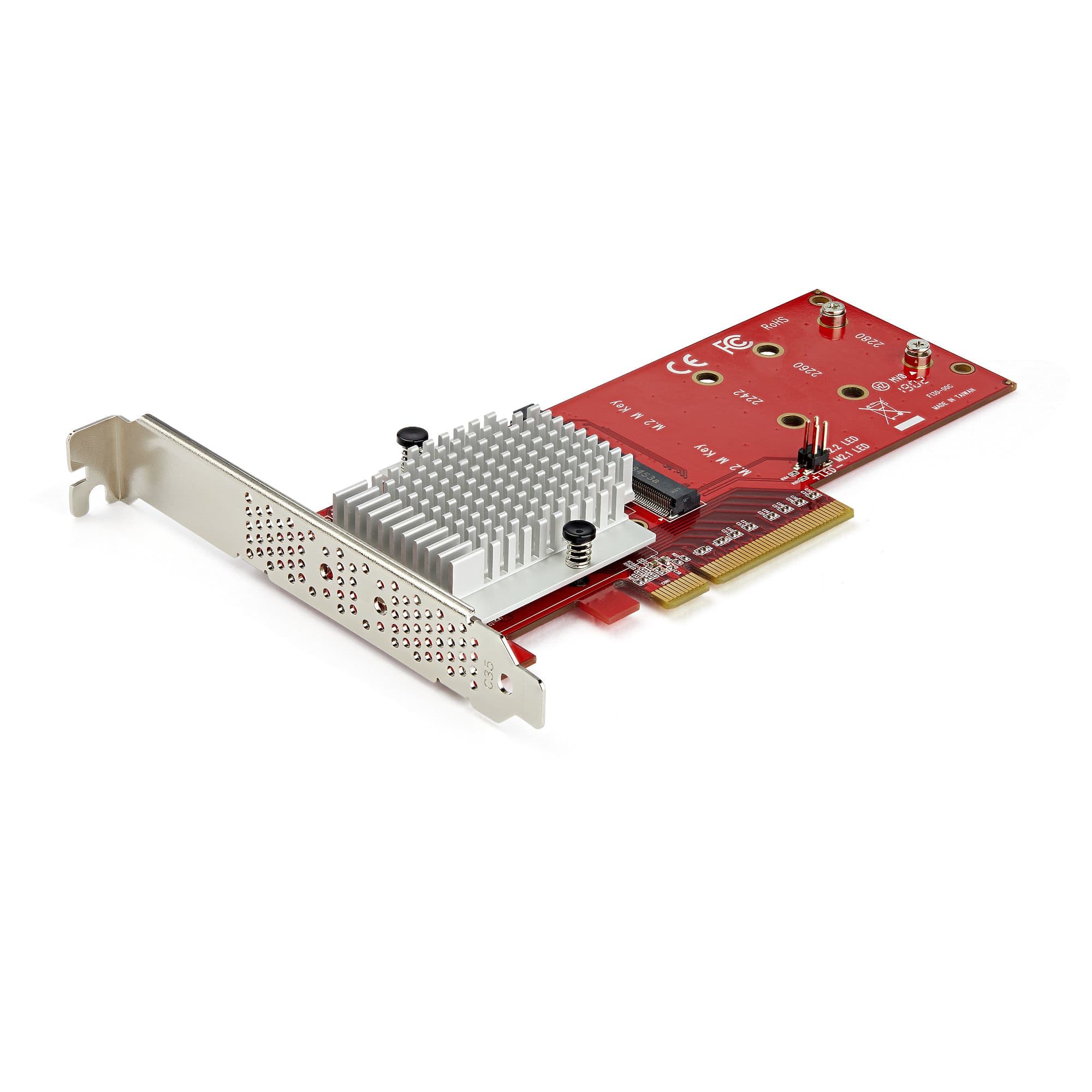 StarTech.com StarTech.com Dual M.2 PCIe SSD Adapter - x8 PCIe 3.0 4688062