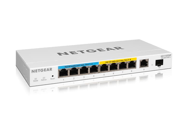 NETGEAR NETGEAR 10-PORT ULTRA60 POE++ GIGABIT SMART 4797105