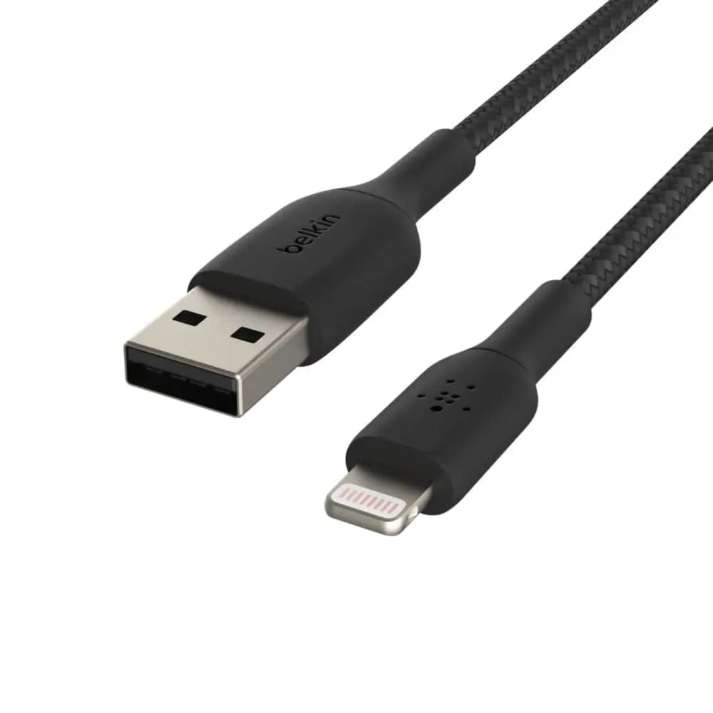 BELKIN BELKIN BOOSTCHRGE LTG-USB-A BRAID CBL 0.15M BLK 4825003
