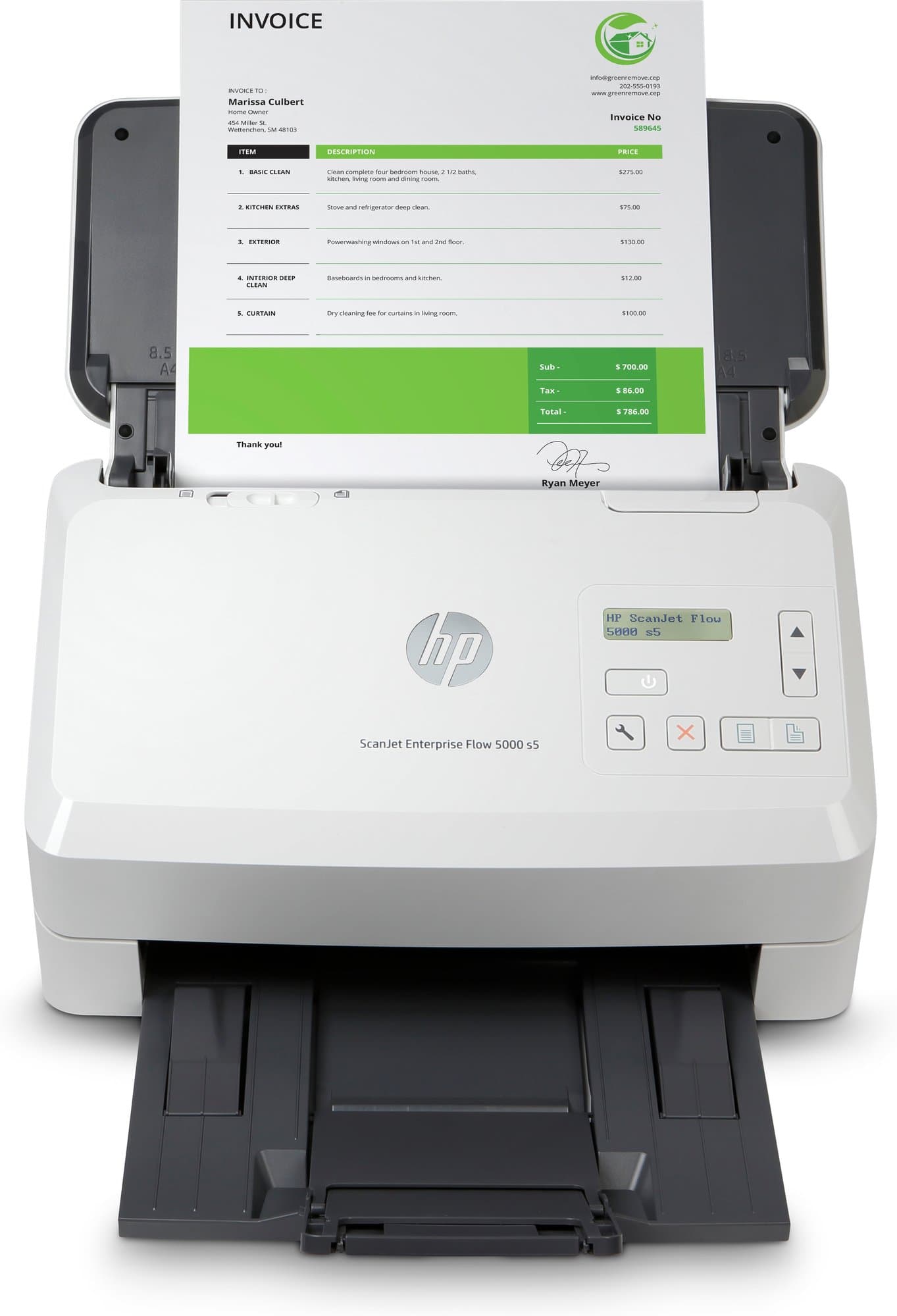 HP HP ScanJet Enterprise Flow 5000 s5 4874441
