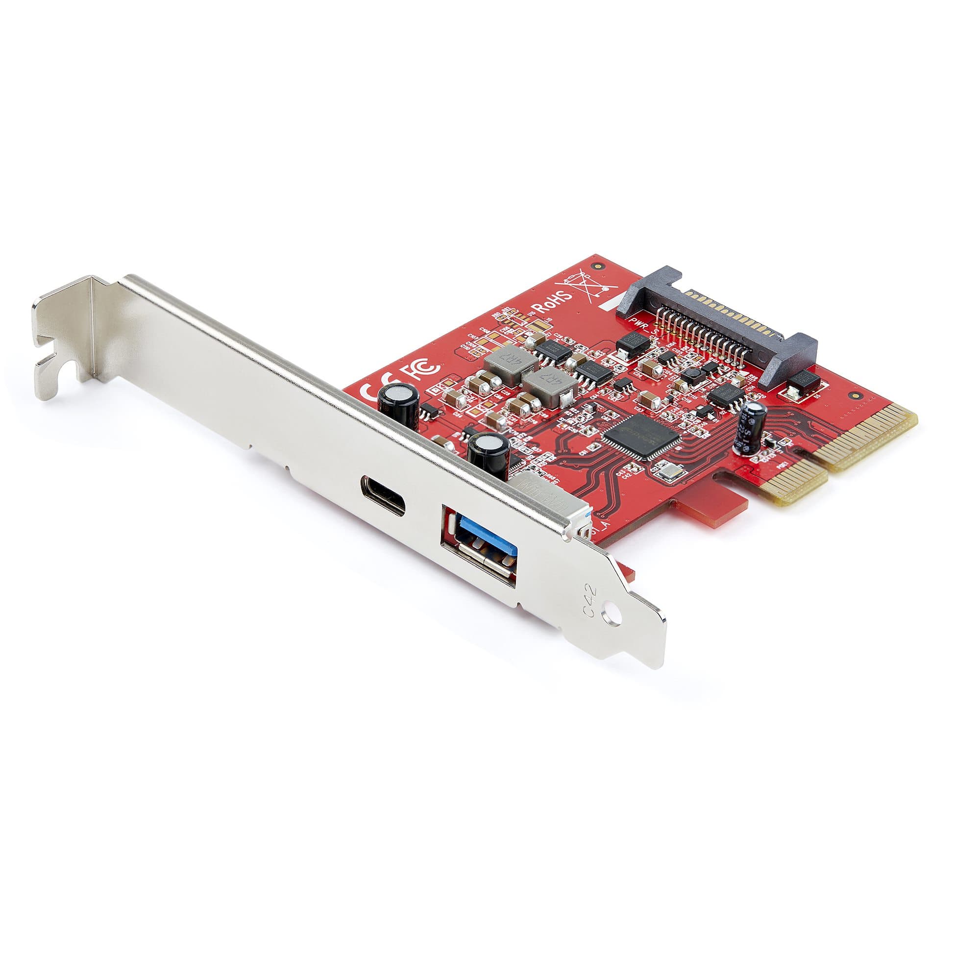 StarTech.com StarTech.com 2Port USB-A USB-C USB 3.1 PCI Express Ad 4934923