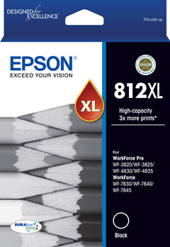EPSON EPSON 812XL - High Capacity Capacity DURABrite 4989023