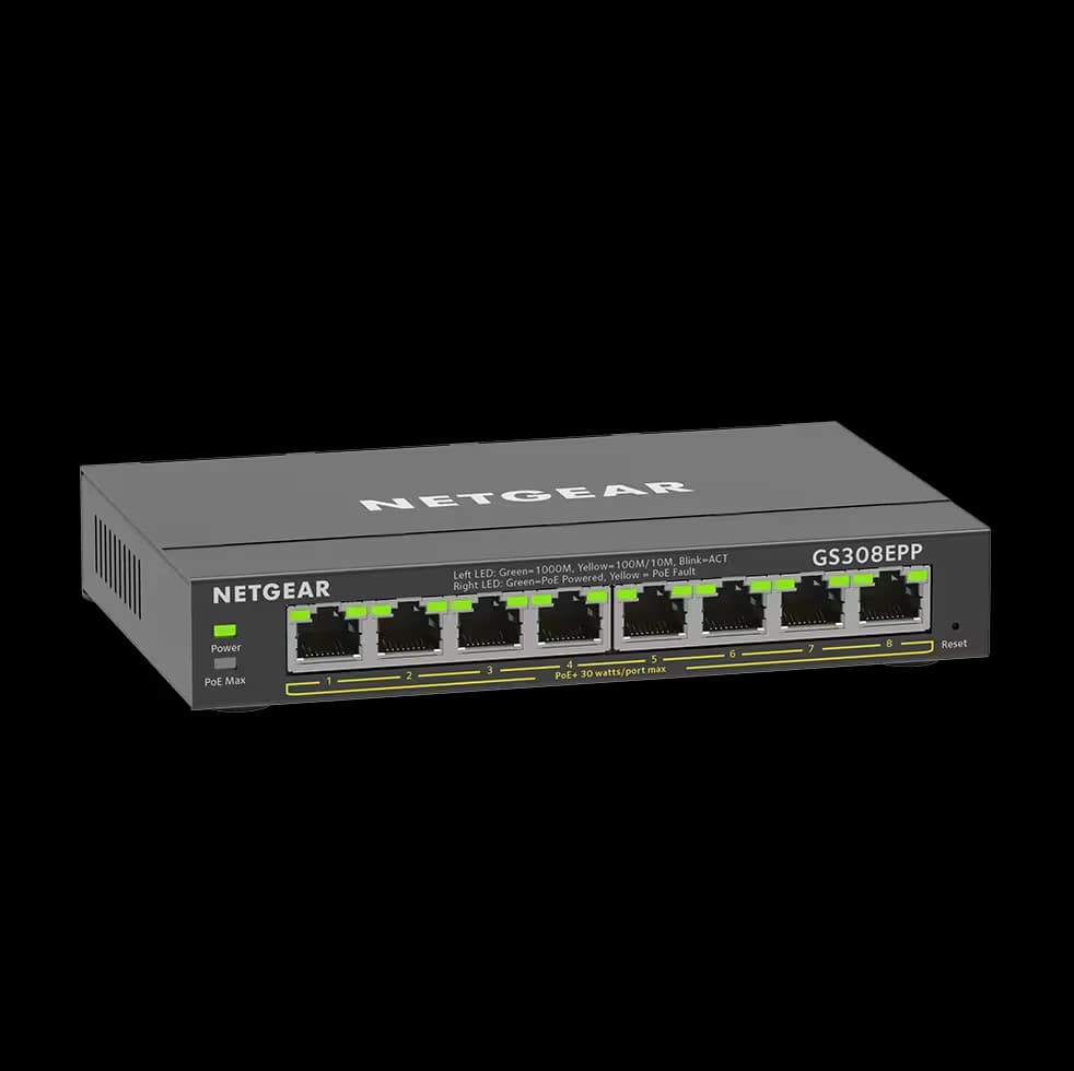 NETGEAR NETGEAR SOHO 8 PORT POE HP GB SMRT MGD PLUS SWTC 5117636