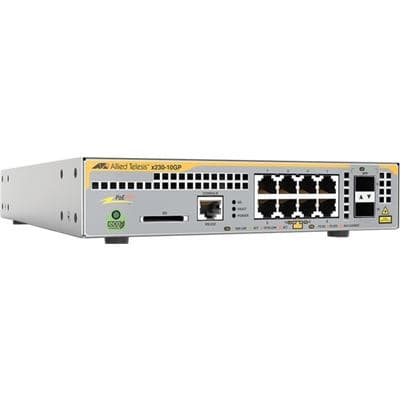 ALLIED TELESIS ALLIED TELESIS 8PORT POE L2+ SWITCH 2XSFP 1YR NCP 5193156