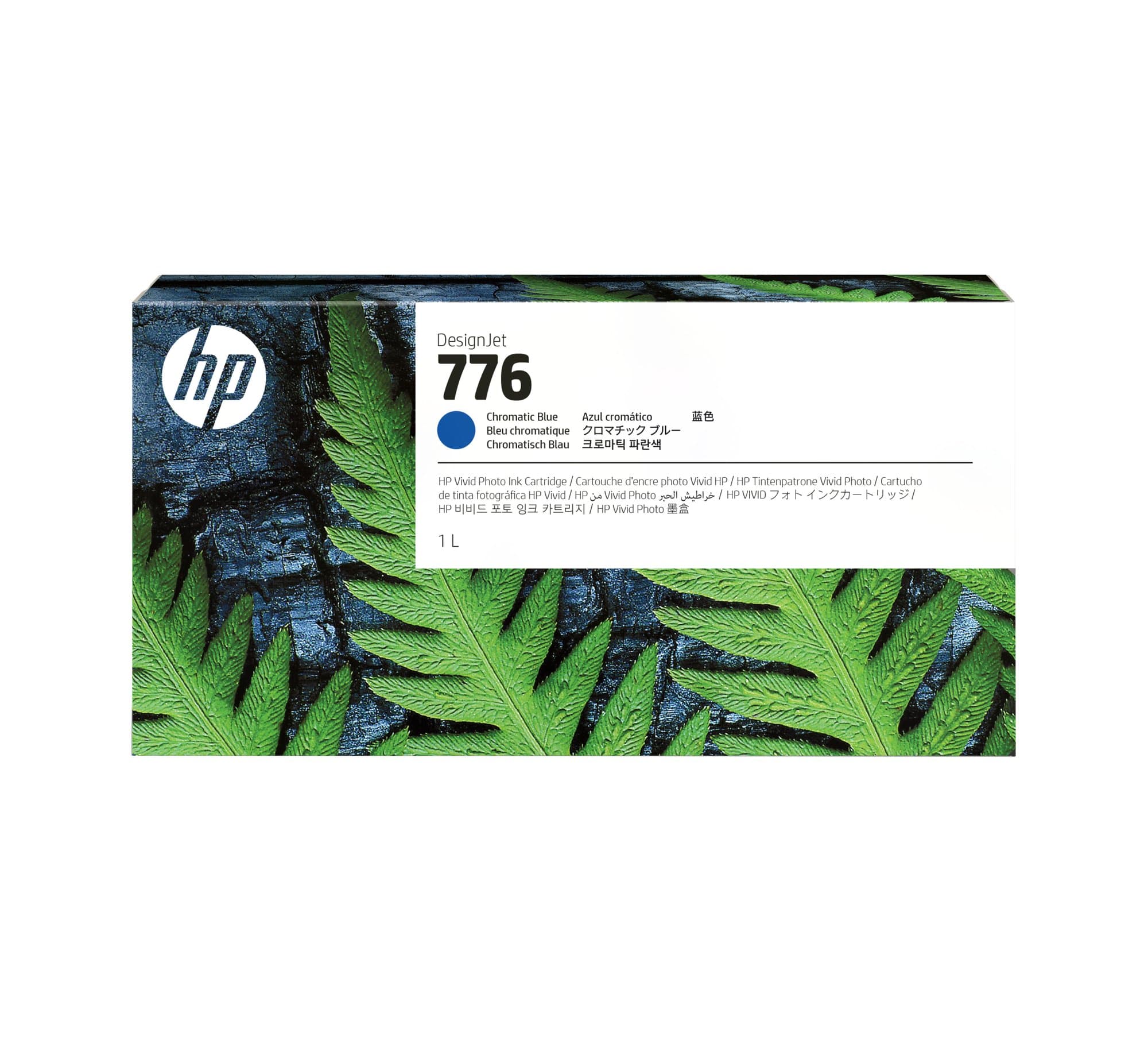 HP HP 776 1L Chromatic Blue Ink Cartridge 5283736