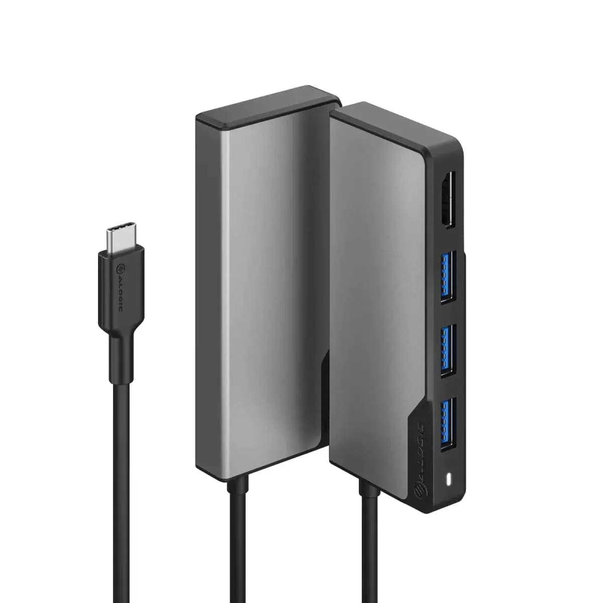 ALOGIC ALOGIC USB-C FUSION CORE 5-IN-1 HUB-SPACE GREY 5335987