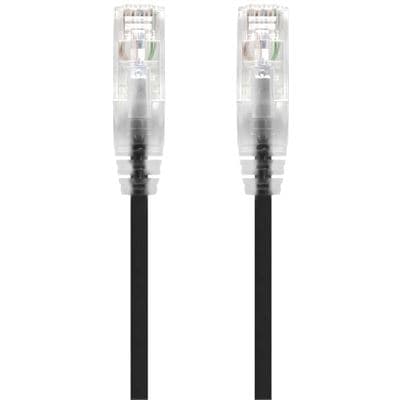 ALOGIC ALOGIC 1M BLACK ULTRA SLIM CAT6 CABLE UTP28AWG 5365164
