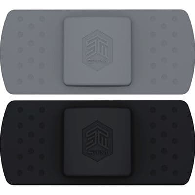 STM STM STICKAIR-AIRTAG/TILE CASE 2PK-BLACK/GREY 5370339