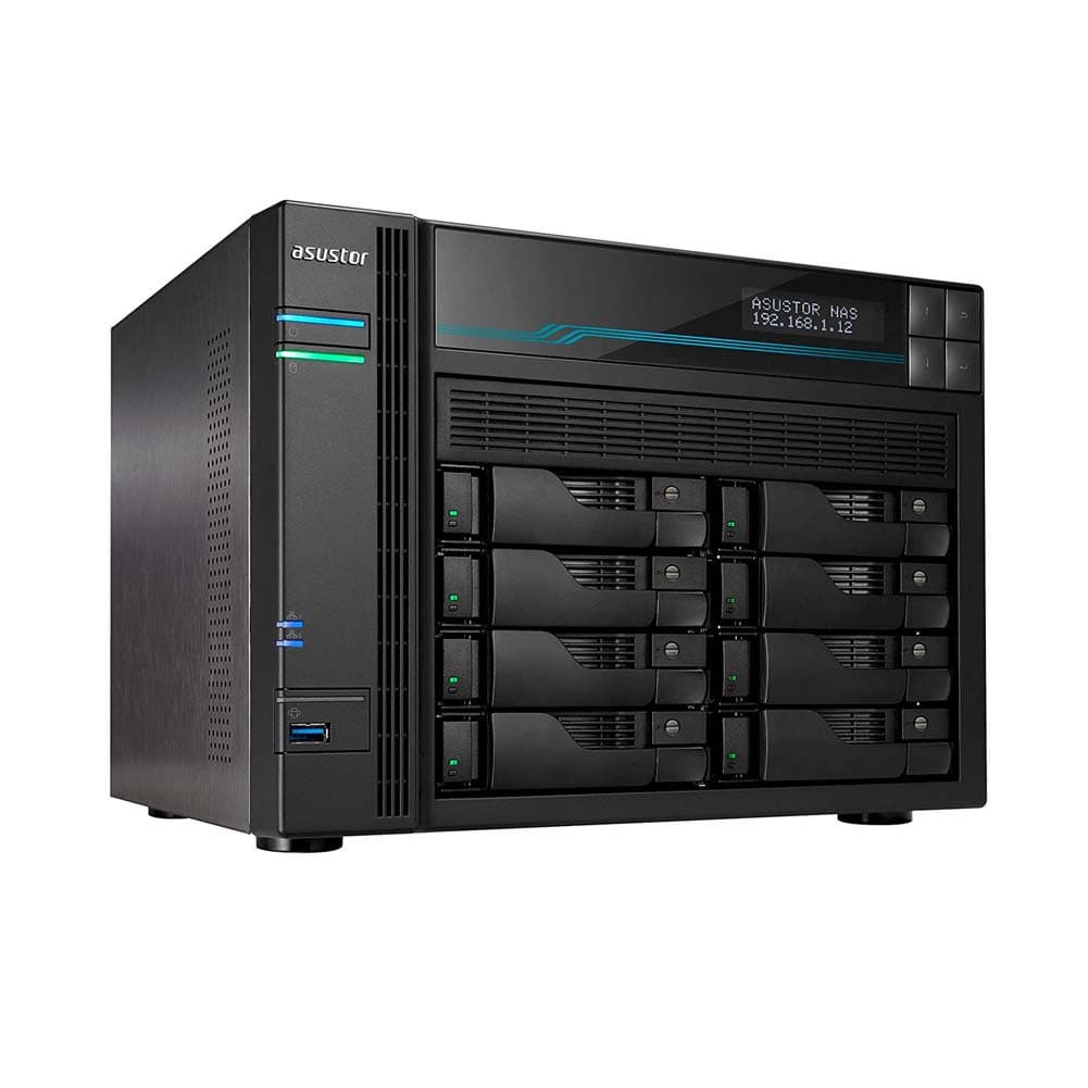 ASUSTOR ASUSTOR 8 BAY NAS INTEL ATOM C3538 QUAD-CORE 8GB 5466911