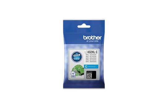 BROTHER BROTHER LC432XLC CYAN INK CARTRIDGE 5510255